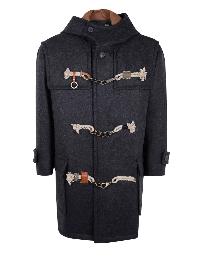 kolor Dufflecoat mit Kapuze - Grau Grau