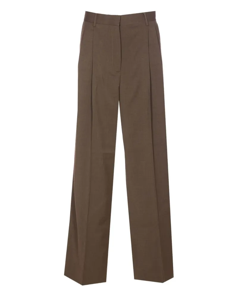 Filippa K Darcey buttoned trousers - Braun Braun