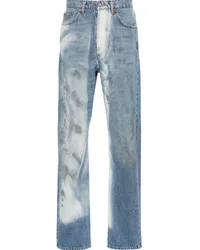 Magliano Unregular Officina Distressed-Jeans Blau