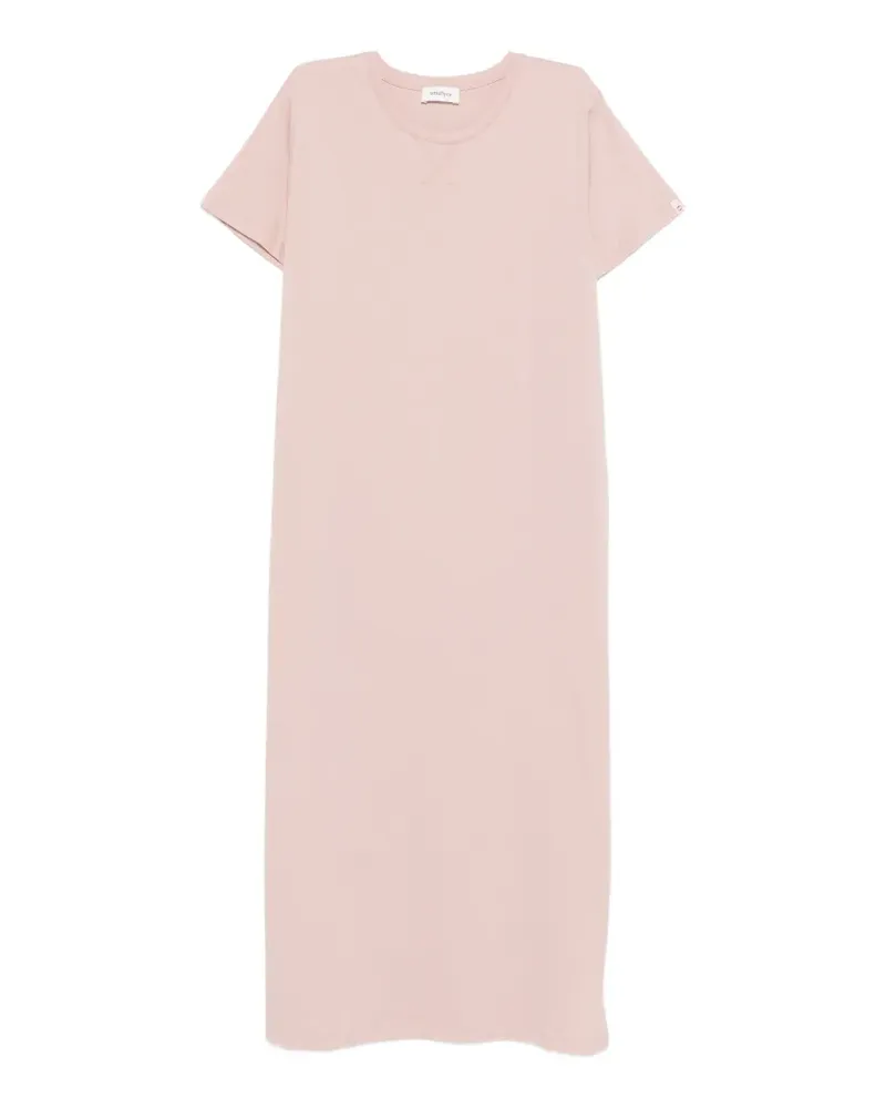 ottod’Ame Beba Kleid mit rundem Ausschnitt - Rosa Rosa