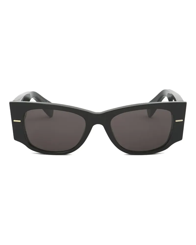 Marni black acetate wide-temple sunglasses - Schwarz Schwarz