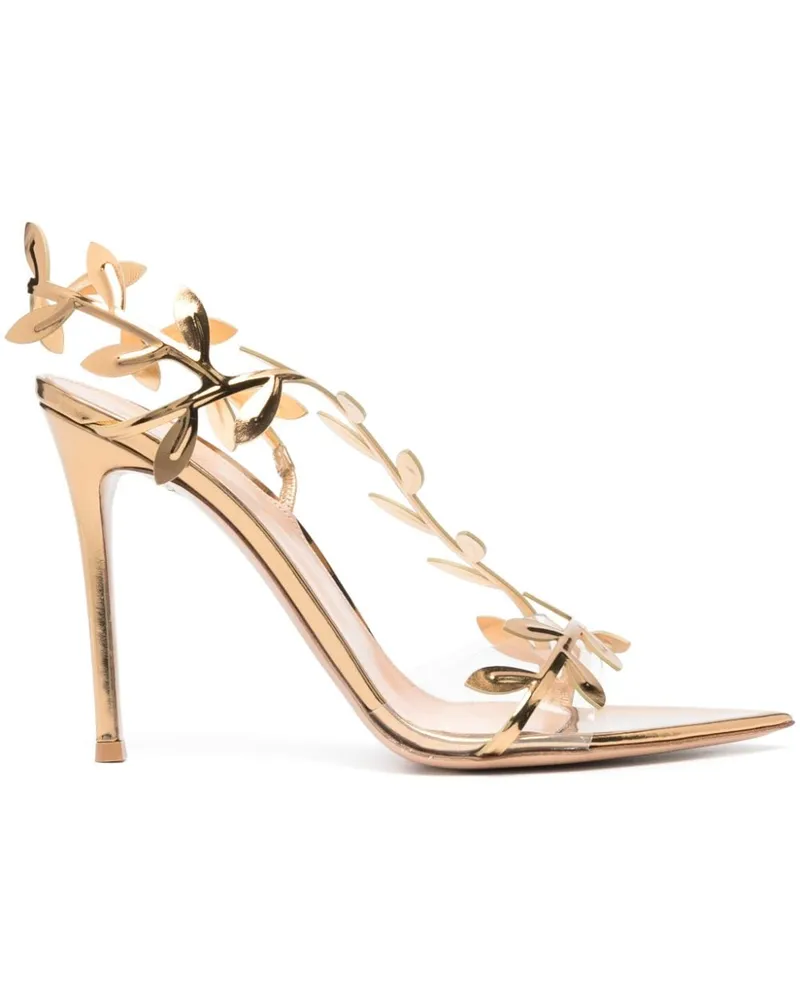 Gianvito Rossi Flavia Sandalen 105mm - Gold Gold