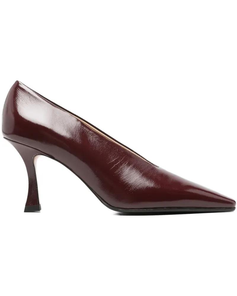 Fabio Rusconi Pumps mit eckiger Kappe - Rot Rot