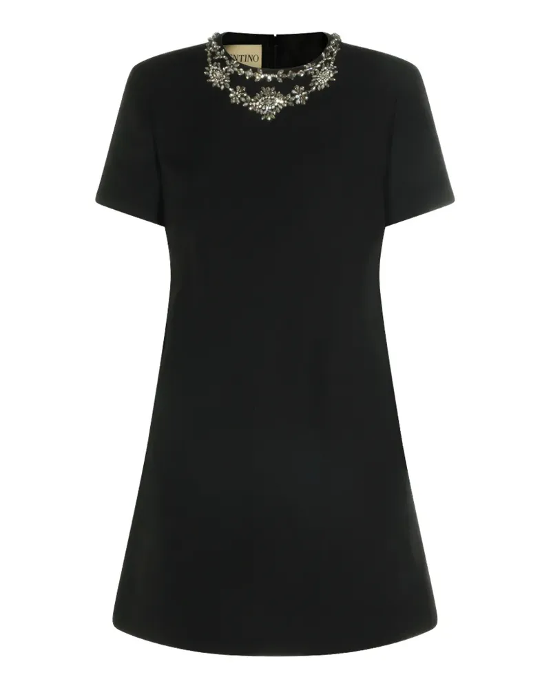 Valentino Garavani crystal-embellished dress - Schwarz Schwarz