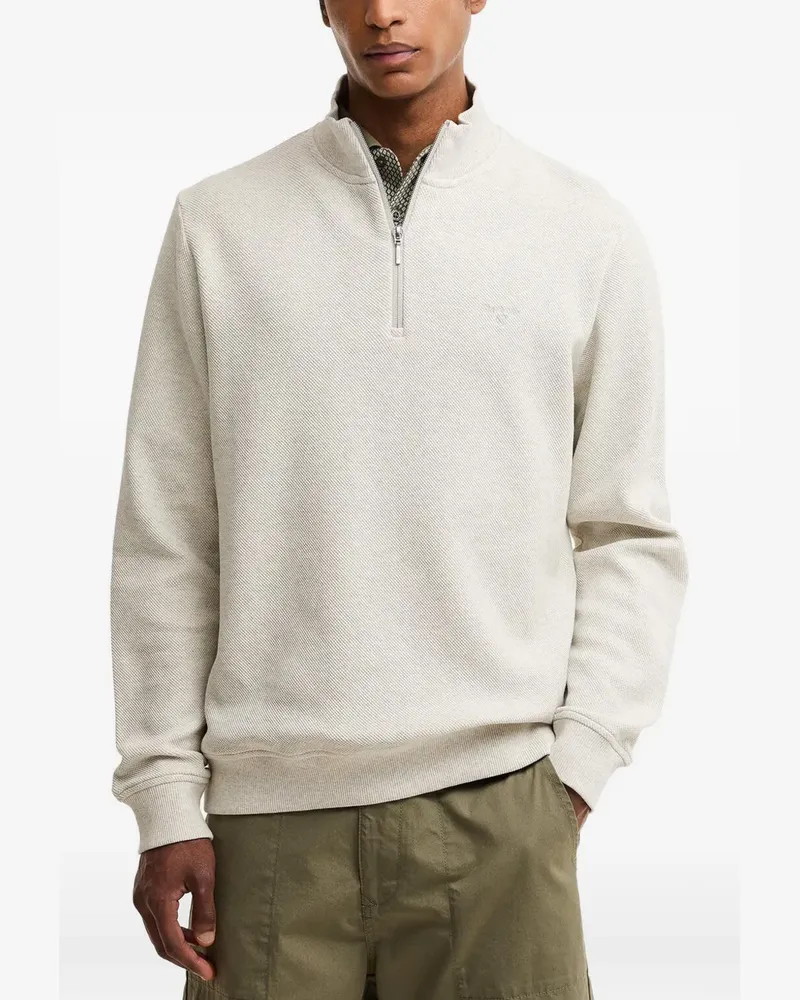 Barbour Ravensworth Sweatshirt mit Logo-Stickerei - Nude Nude