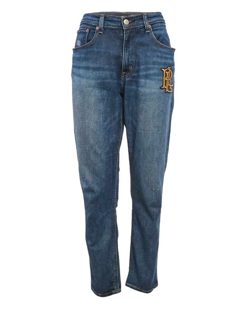 Ralph Lauren Jeans mit Logo-Stickerei - Blau Blau