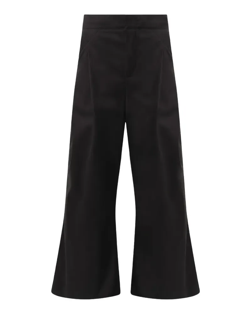 Entire Studios Wares pleated wide-leg trousers - Schwarz Schwarz