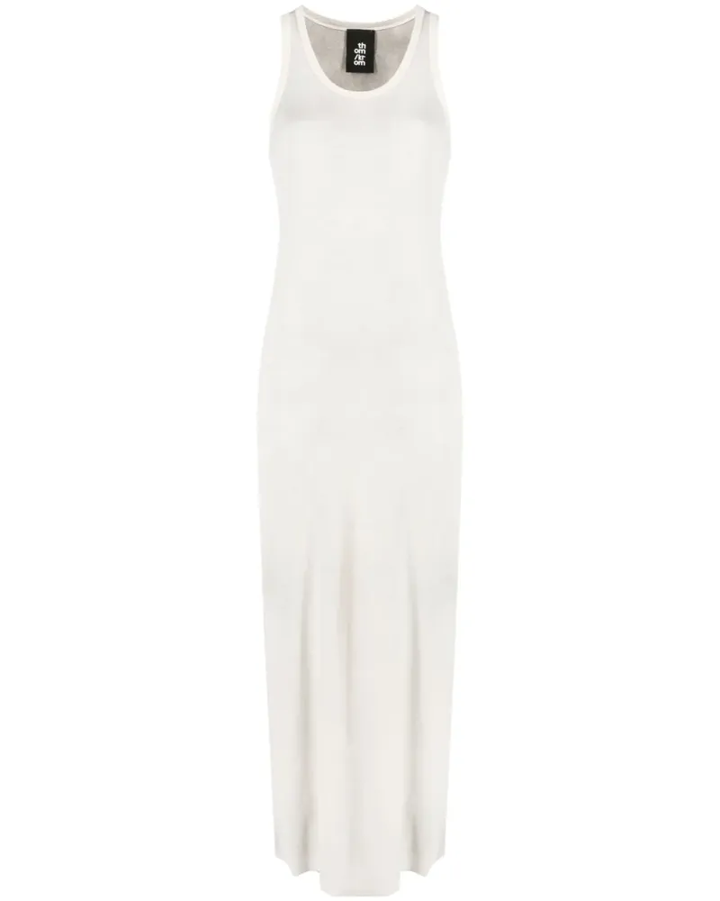 THOM KROM Midikleid aus Jersey - Nude Nude