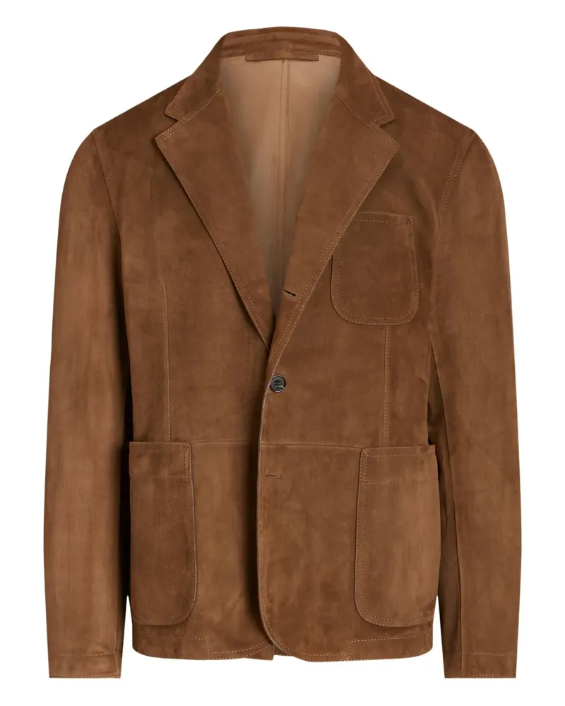 Ralph Lauren Sakko aus Wildleder - Braun Braun