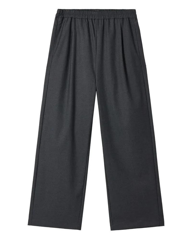 Tout a Coup Hose mit Bundfalten - Grau Grau