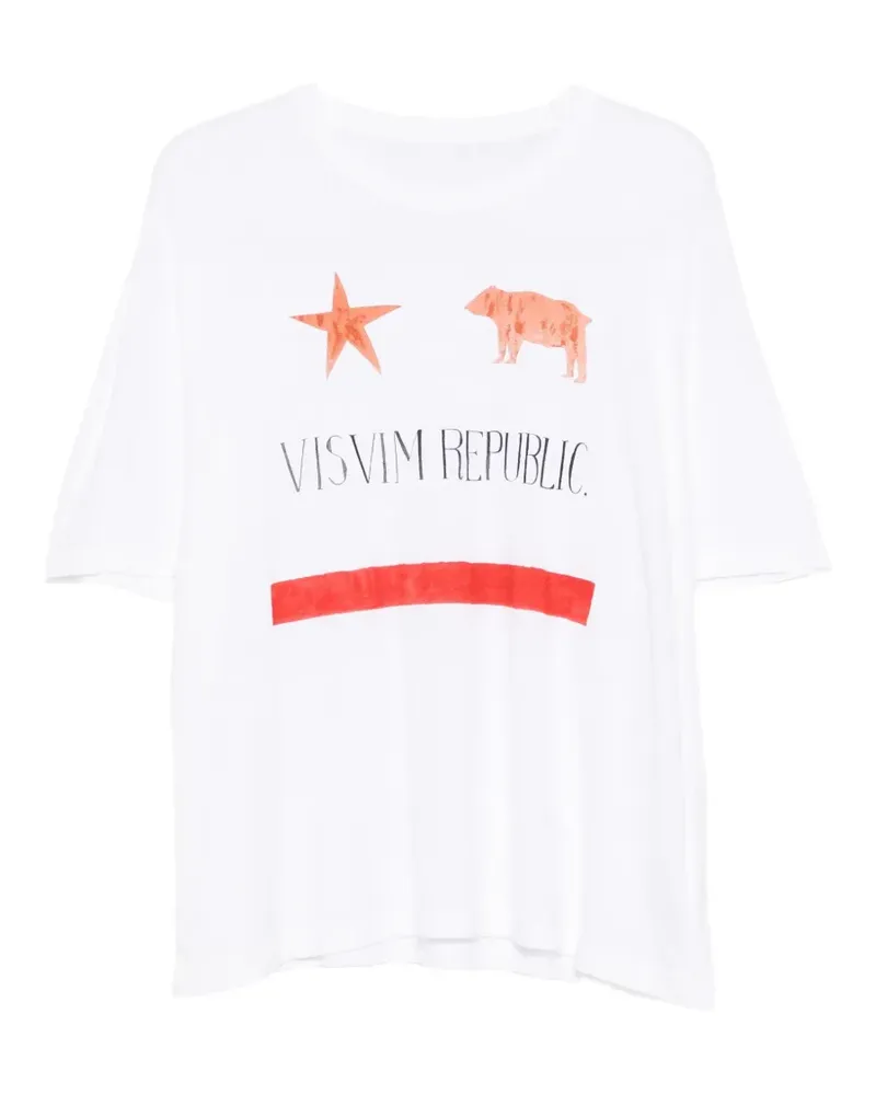 Visvim Jumbo graphic-print T-shirt - Weiß Weiß