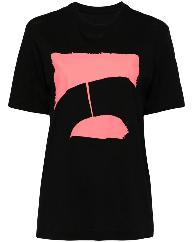 JNBY Klassisches T-Shirt - Schwarz Schwarz