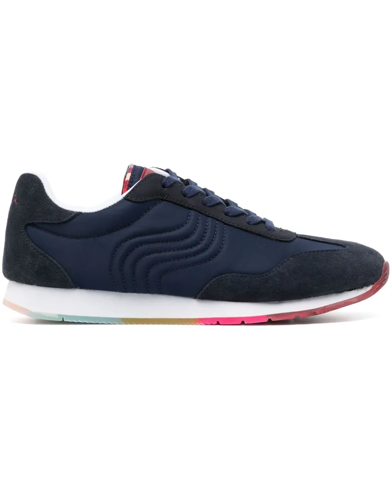 Paul Smith Domino Sneakers mit Swirl-Stickerei Blau