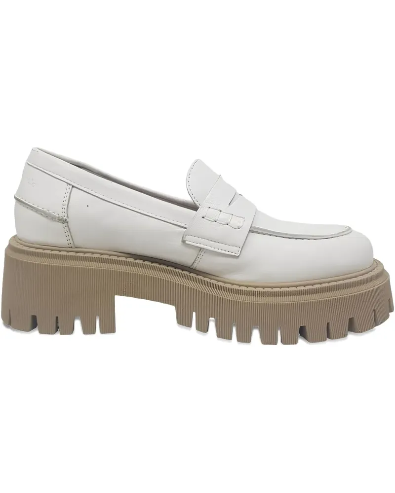 Marc O'Polo Loafer mit Plateau - Weiß Weiß