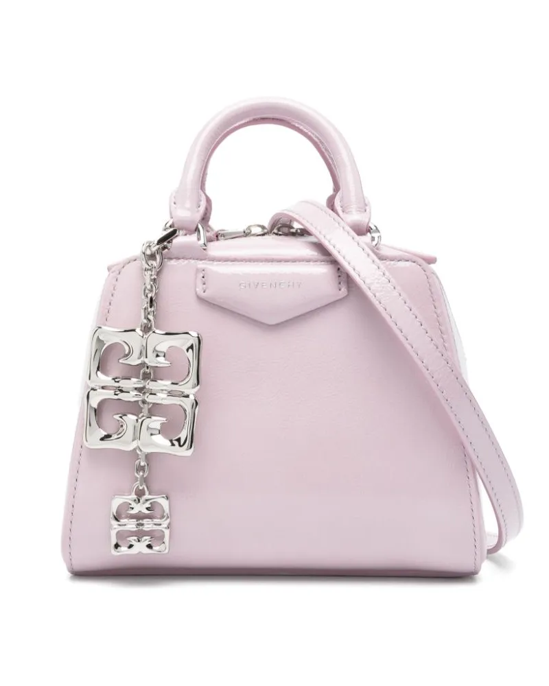 Givenchy Nano Antigona Cube Umhängetasche - Violett Violett