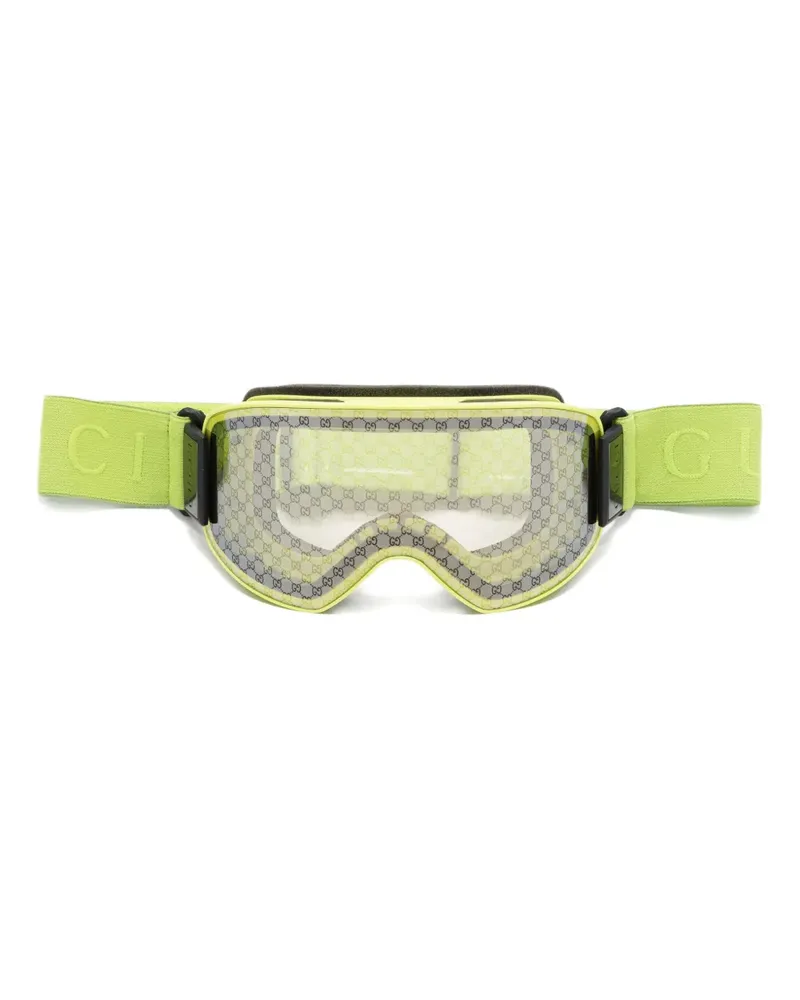 Gucci GG Supreme Skibrille - Grün Grün