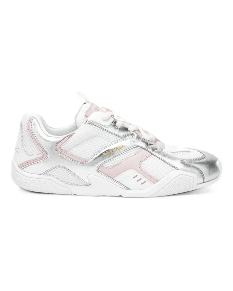 Versace Galaxia Metallic-Sneakers - Weiß Weiß