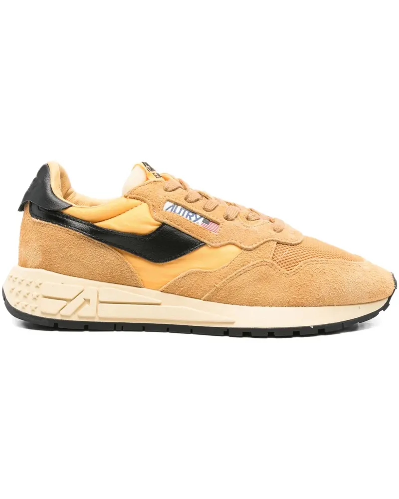 AUTRY Sneakers mit Wildledereinsätzen - Nude Nude