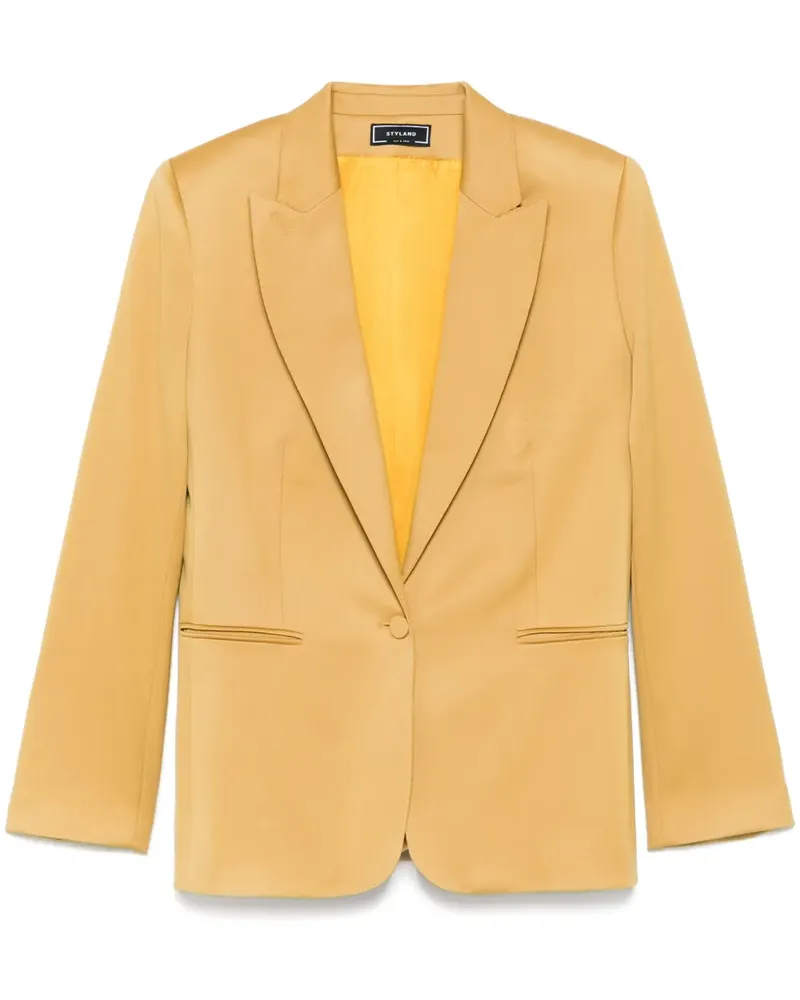 STYLAND Einreihiges Sakko - Gold Gold