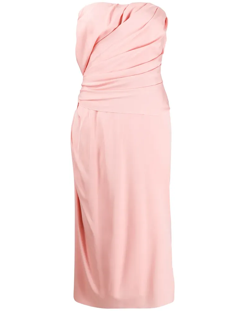 Dolce & Gabbana Kleid mit Raffungen - Rosa Rosa