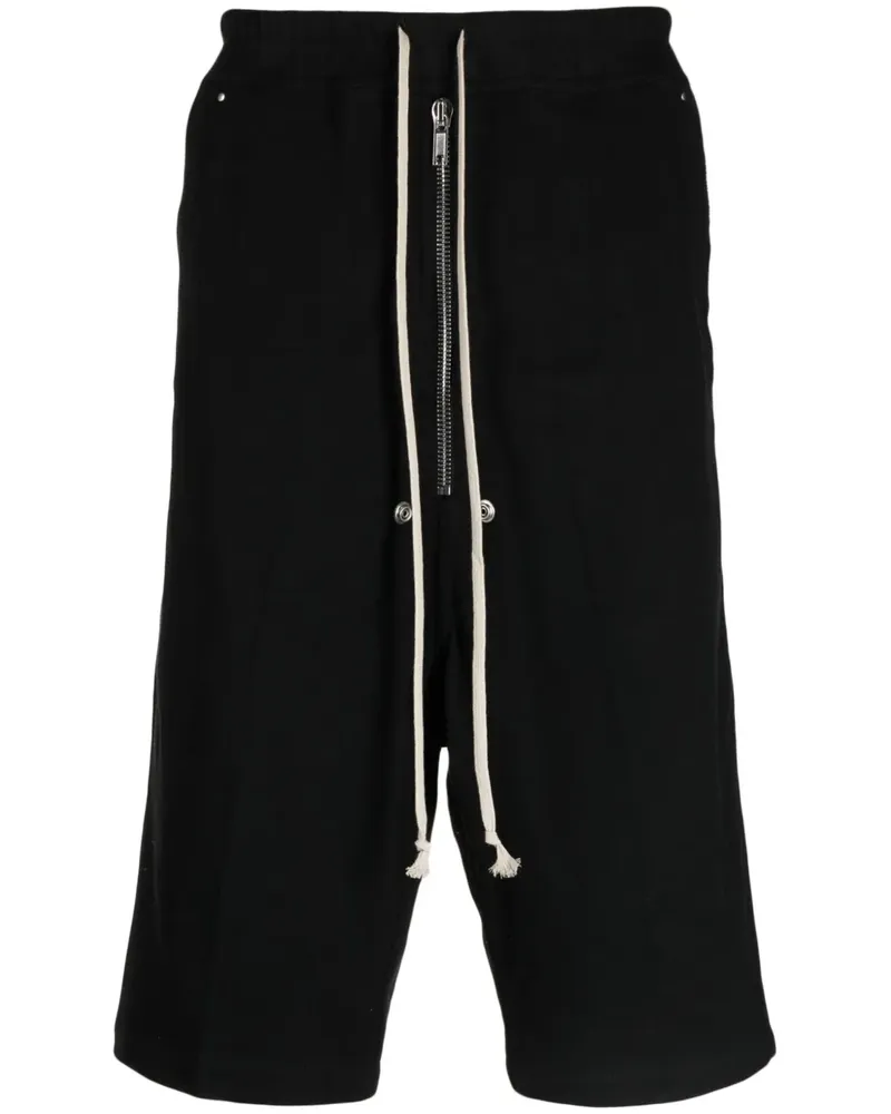 Rick Owens Hose mit tiefem Schritt - Schwarz Schwarz