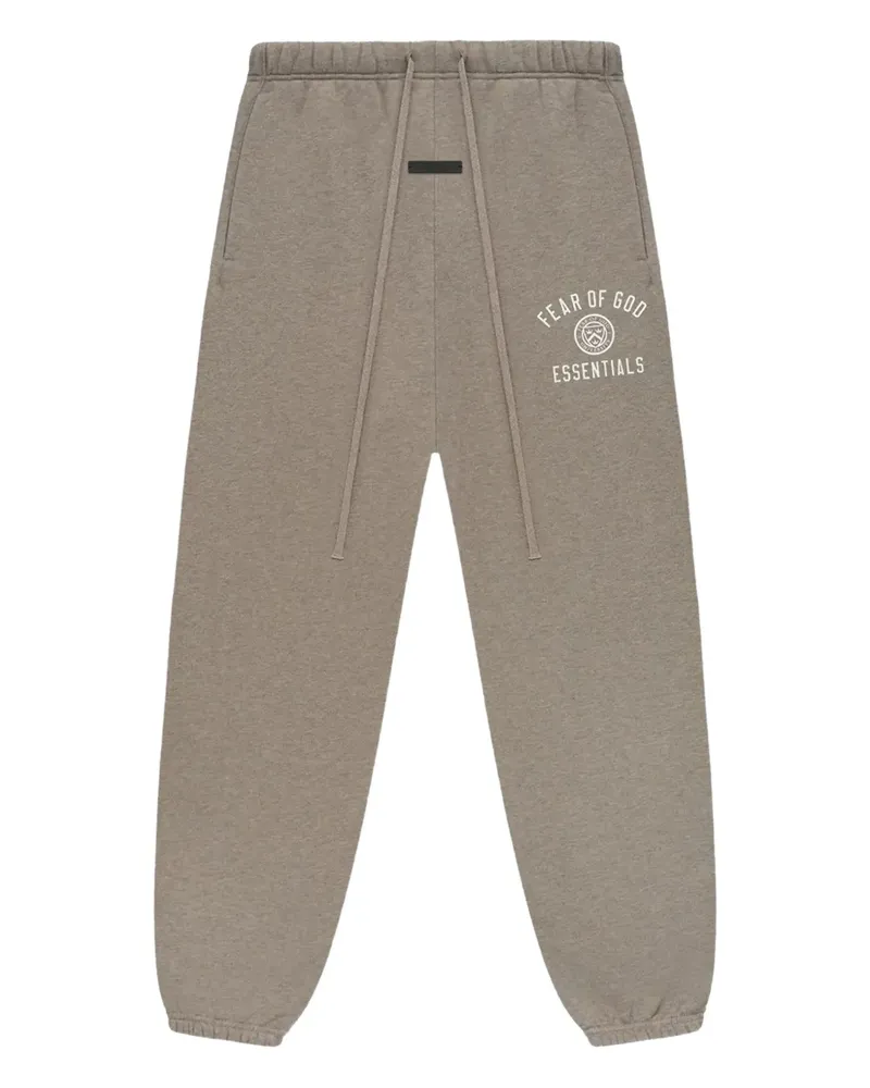 Fear of God logo-embroidered track pants - Grau Grau