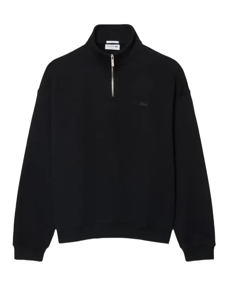 Lacoste quarter-zip sweatshirt - Schwarz Schwarz
