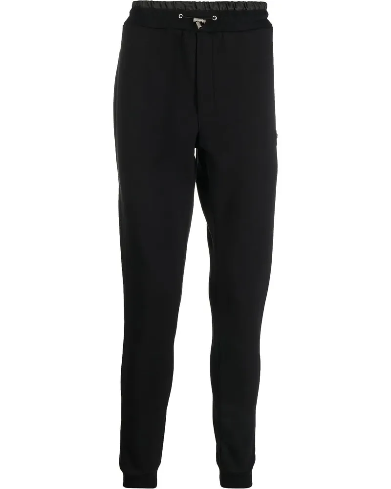 Philipp Plein Jogginghose mit Logo-Patch - Schwarz Schwarz