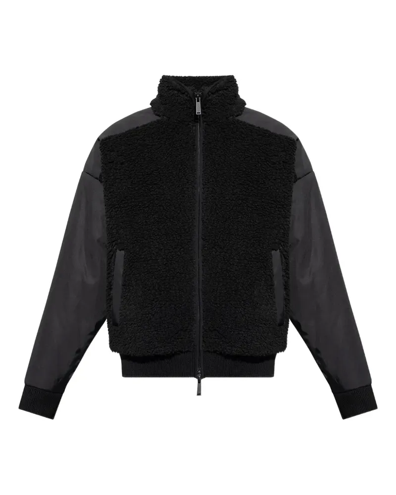 Dsquared2 Bomberjacke mit Reißverschluss - Schwarz Schwarz