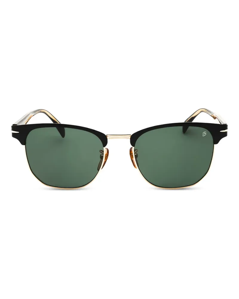 EYEWEAR by DAVID BECKHAM Sonnenbrille mit Brauensteg - Schwarz Schwarz
