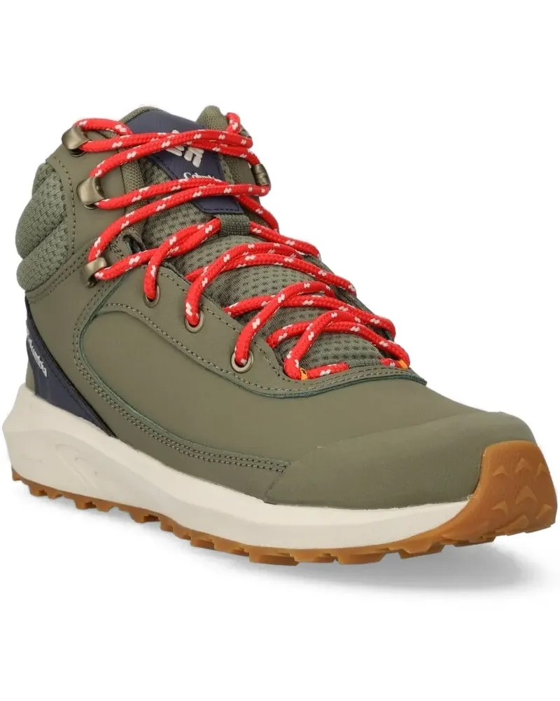 Columbia Sportswear Company Schnürstiefel mit Mesh-Einsätzen - Grün Grün