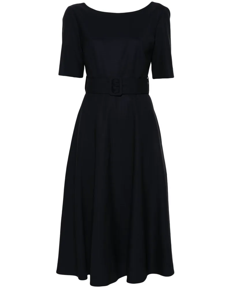 P.A.R.O.S.H. P.A.R.O H. Ausgestellter Midirock - Blau Blau