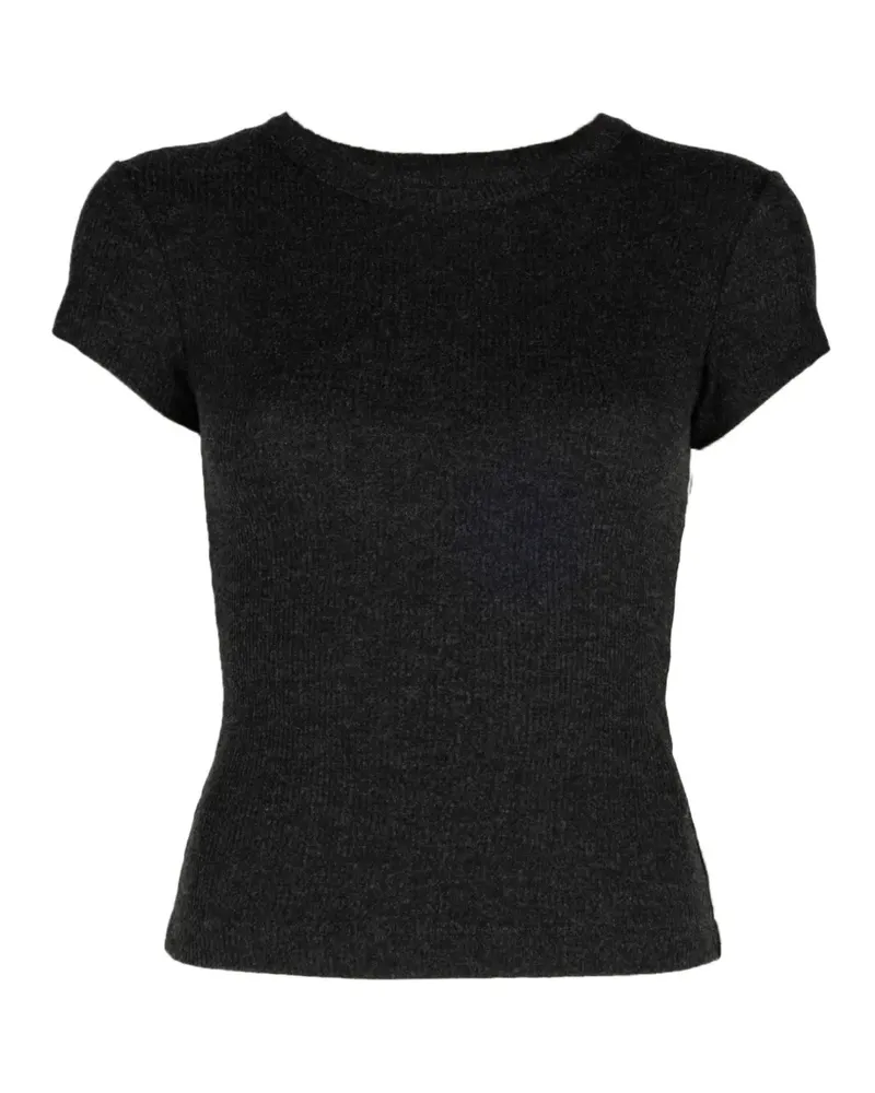 Citizens of humanity Geripptes Nello T-Shirt - Schwarz Schwarz