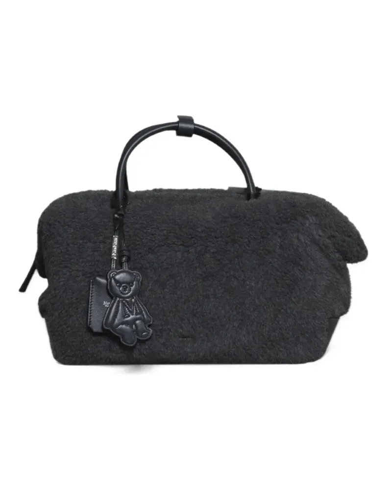Max Mara bear-charm tote bag - Grau Grau
