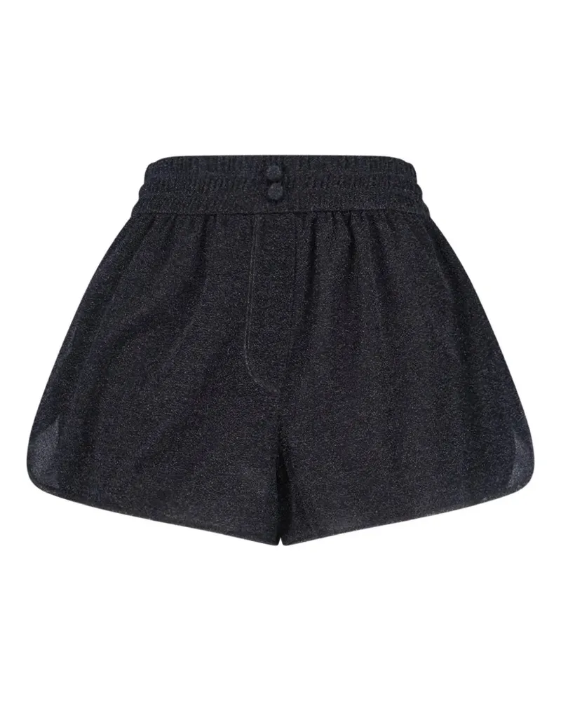 Oséree buttoned shorts - Schwarz Schwarz
