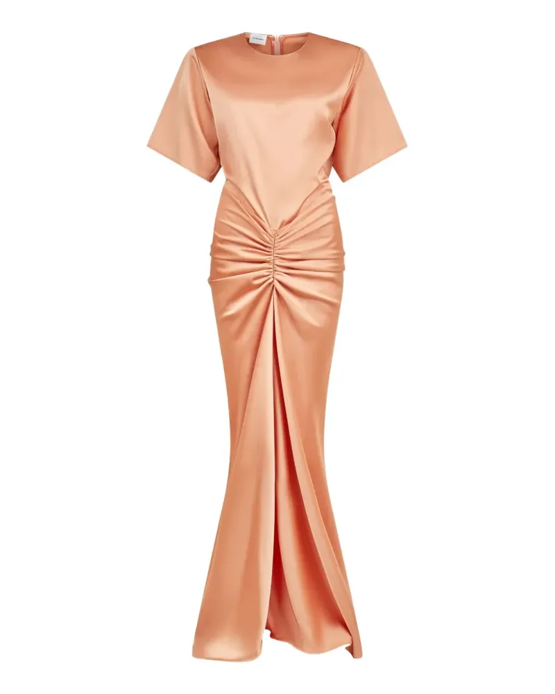 ANDAMANE Iris gathered maxi dress - Orange Orange