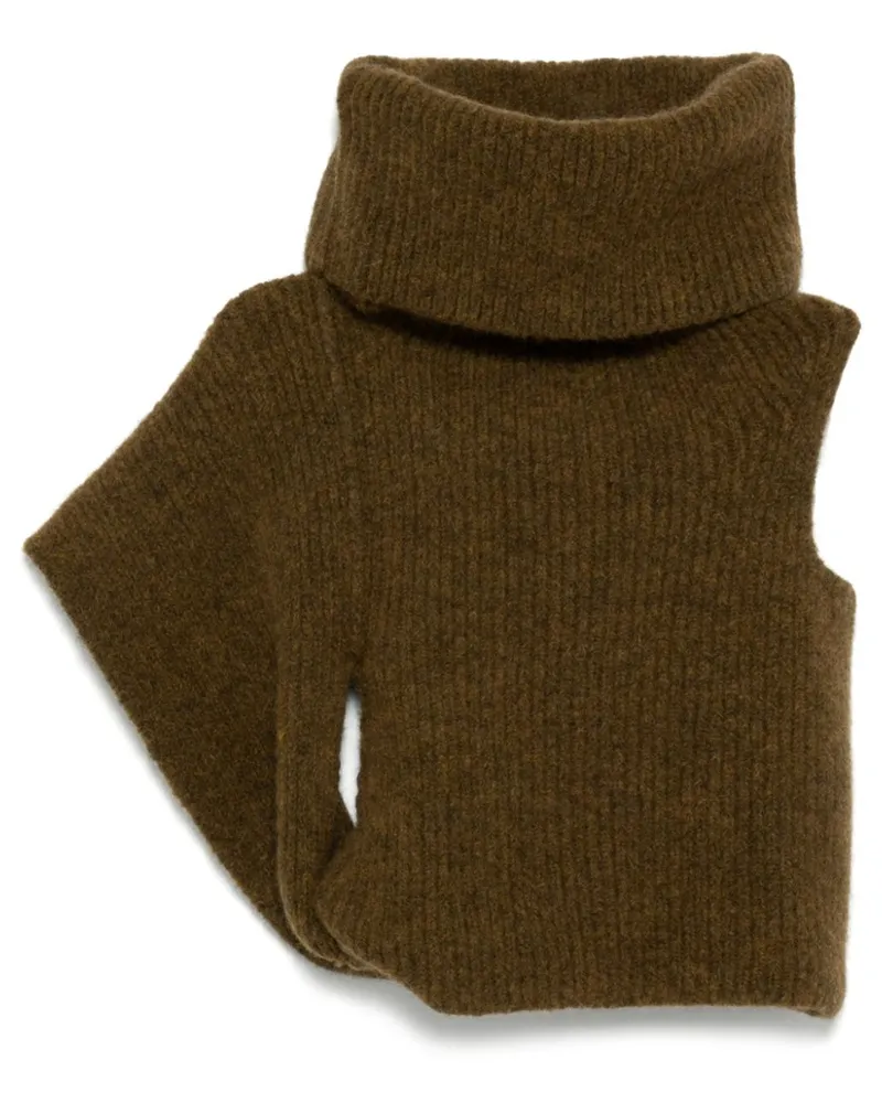 Rick Owens Ärmelloser Pullover - Nude Nude