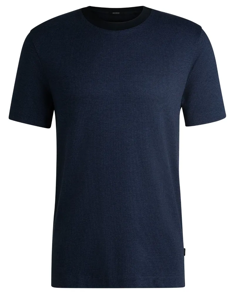 HUGO BOSS Klassisches T-Shirt - Blau Blau