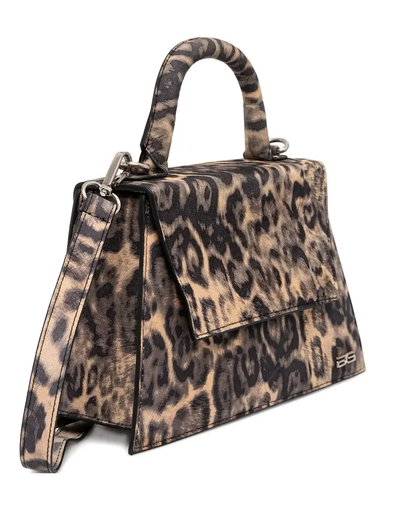 Gestuz GZharvey Tote Bag mit Leoparden-Print - Nude Nude