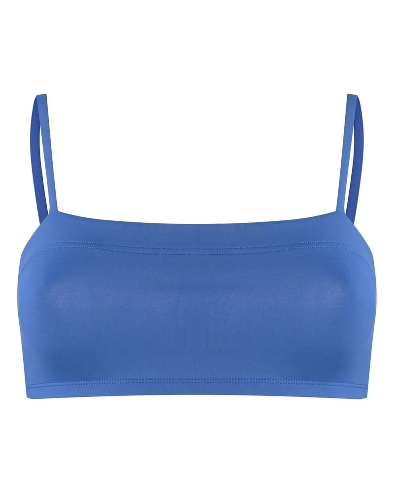 Eres Azur Cropped-Bikinioberteil - Blau Blau
