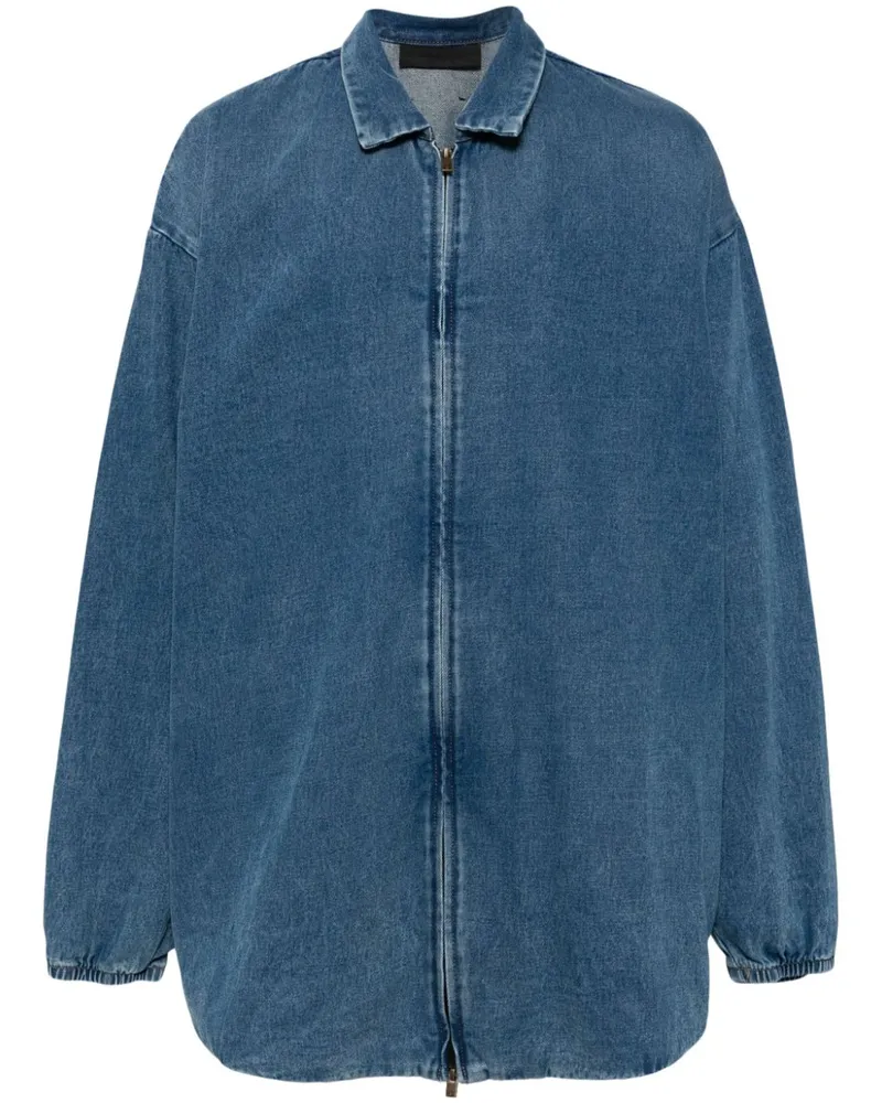 Fear of God Jeans-Hemdjacke mit Reißverschluss - Blau Blau