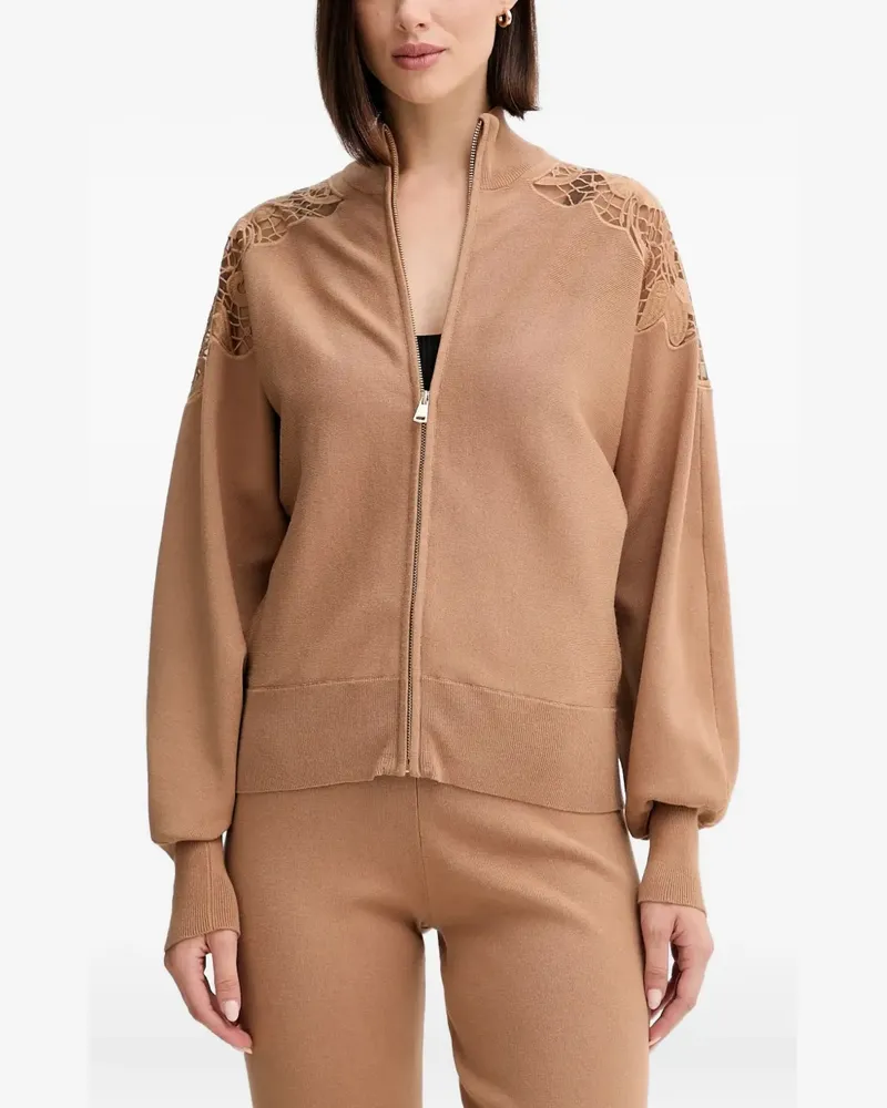 Twin-Set Bestickter Cardigan - Braun Braun