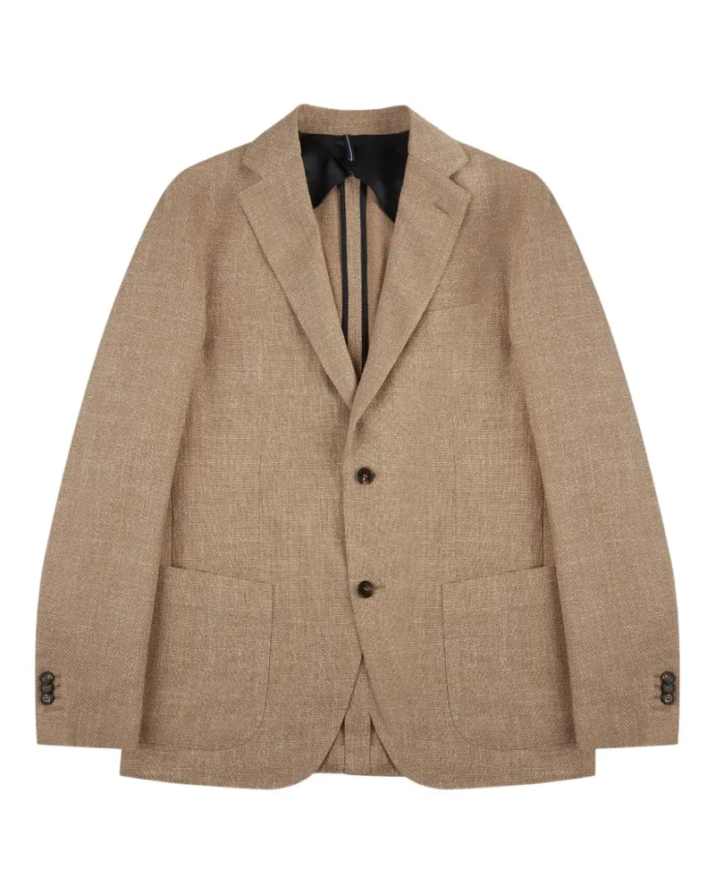 Incotex Einreihiges Sakko - Braun Braun