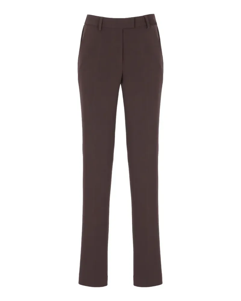 Alberto Biani Klassische Straight-Leg-Hose - Braun Braun