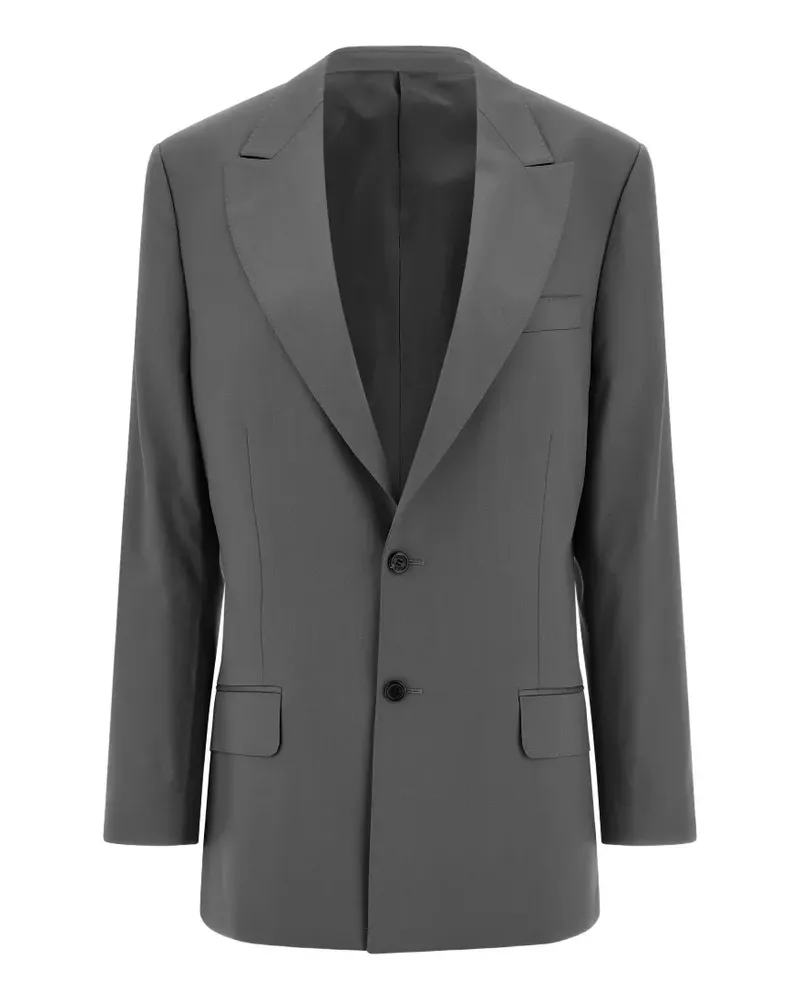 ARMARIUM peak lapels single-breasted blazer - Grau Grau