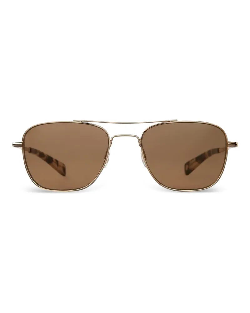 Garrett Leight Harbor sunglasses - Gold Gold