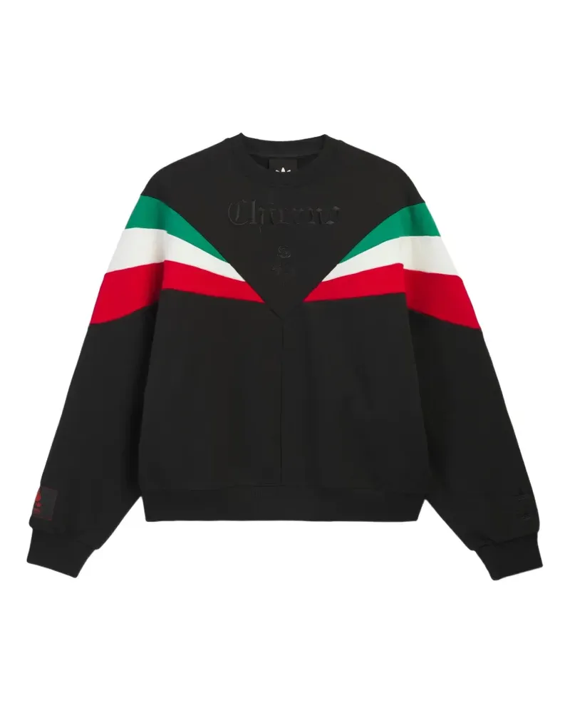 adidas x Willy Chavarria Chicano sweatshirt - Schwarz Schwarz