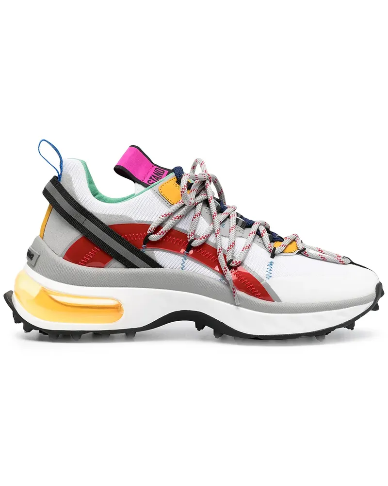 Dsquared2 Sneakers mit Einsätzen - Weiß Weiß