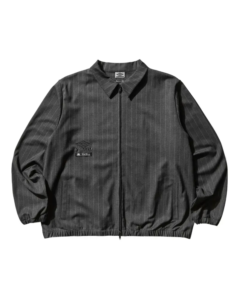 Umbro Jacke mit Nadelstreifen - Grau Grau