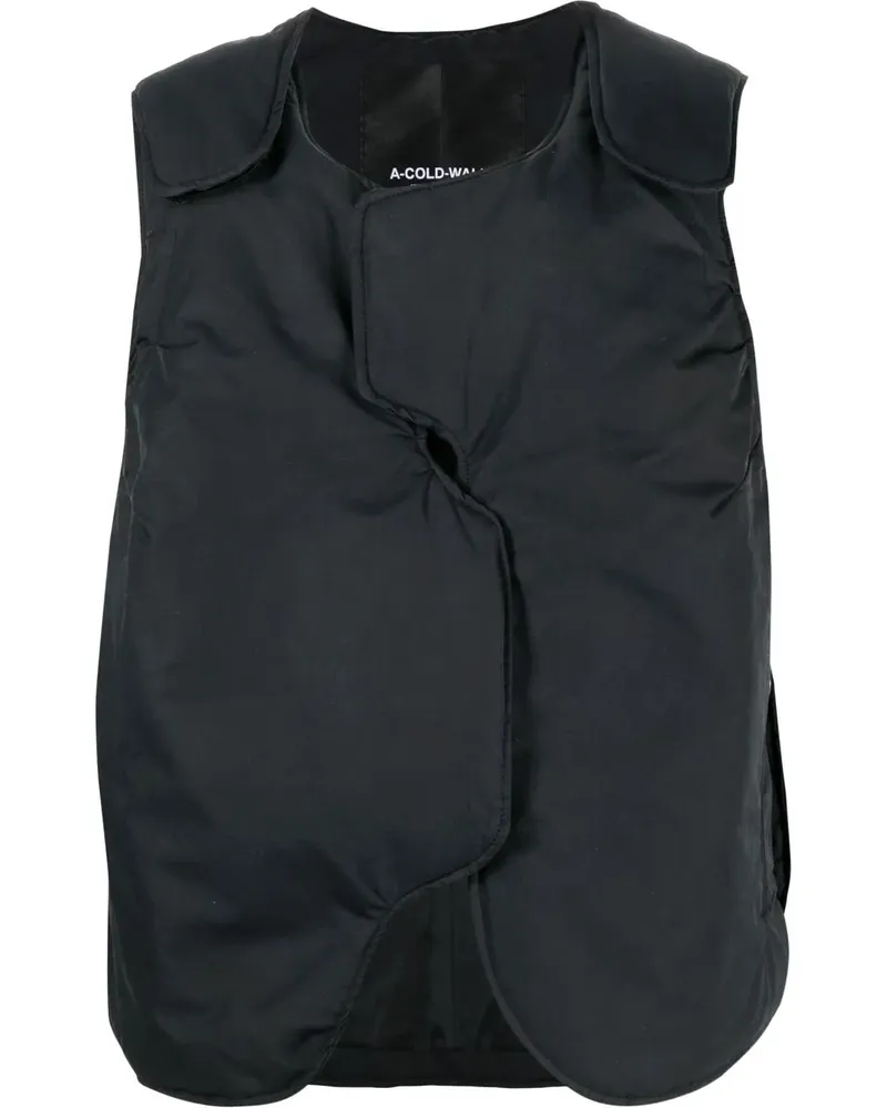 ACW* Asymmetrische Weste - Schwarz Schwarz